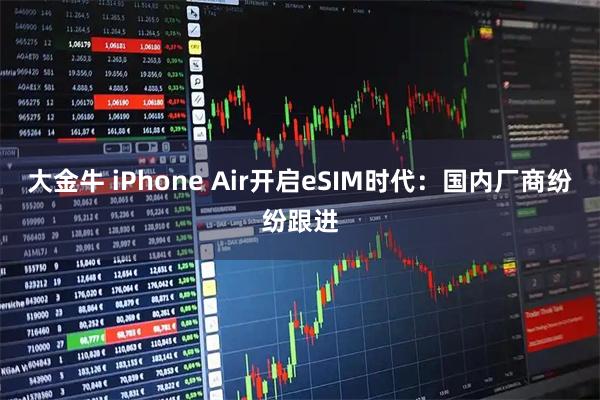 大金牛 iPhone Air开启eSIM时代：国内厂商纷纷跟进